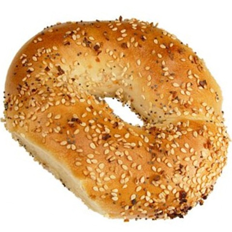 sesame bagel